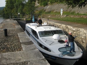 in the lock